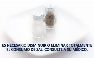 El paciente con insuficiencia cardiaca grave debe eliminar de la dieta el consumo de sal.